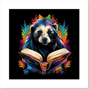 Honey Badger Reads Book Posters and Art